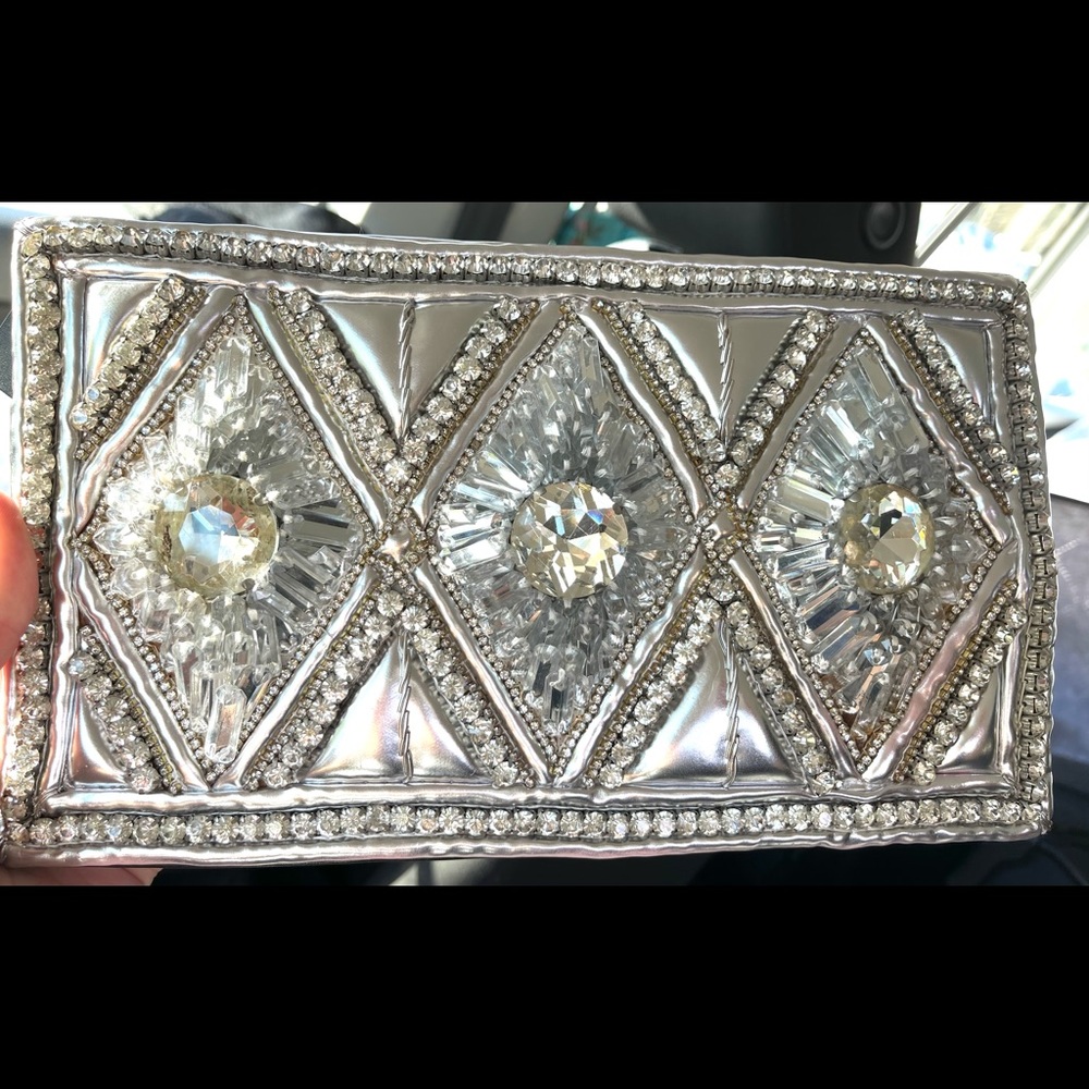 Balmain H&M clutch